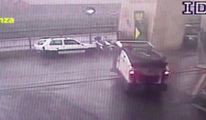 Impactante video del derrumbe del puente Morandi en Génova