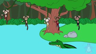 5 Little Monkeys Swinging in a Tree (Song) Bright New Day Productions