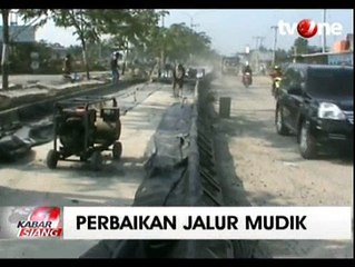 Ruas Jalan Simpang Jomin Berlubang