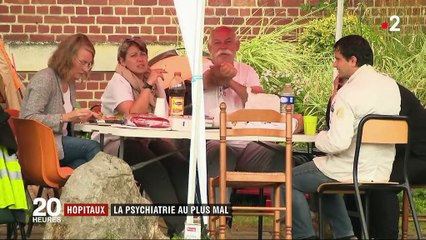Hôpitaux : les services psychiatriques tirent le signal d'alarme