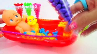Learning Colors with Jelly Beans Toy Baby Dolls