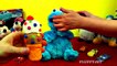 Play Doh Ice Cream Cone Surprise Cookie Monster Loves Ice Cream Cones & Sweet Cookies! Ses