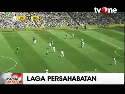 Irlandia Tahan Imbang Inggris di Laga Persahabatan