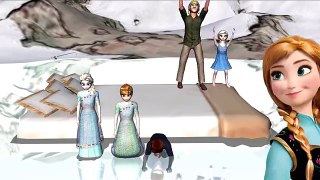 Five little FROZEN Jumping on the bed | Nursery Rhymes