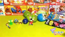 SURPRISE EGGS Scooby Doo Flintstones Disney Toy Story Planes Fairies Pac Man