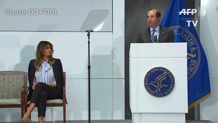 Melania Trump dénonce le harcèlement sur internet