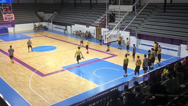 Primer entrenamiento del Iberostar Tenerife
