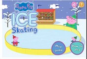 Peppa Pig Ice Skating Games Movie For Kids Children