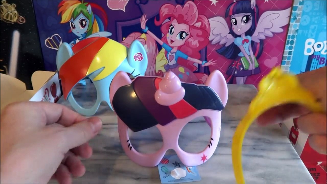 new Little Pony Mask Complete Set in Happy Meal McDonalds Europe