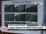 Aktivitas Kegempaan Gunung Sinabung Belum Usai, Warga Diminta Waspada
