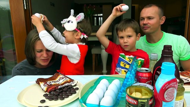 Сладкий ЧЕЛЛЕНДЖ с M&M's Mars OREO торт Мальчики VS Девочек Яйцо Мистер Макс & Мисс Катя (новый выпуск ) 18 05 2017