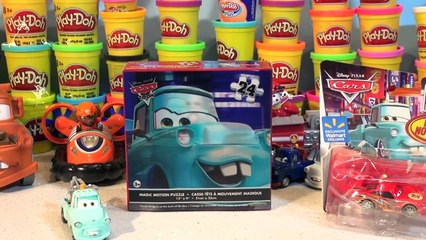 Disney Pixar Cars Tokyo Mater and Dragon Lightning McQueen in a 24 piece Ultimate 3D Puzzl