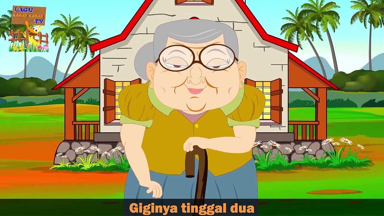 Lagu Kanak Kanak Melayu Malaysia | Nenek Si Bongkok Tiga