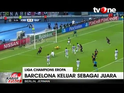 Tancap Gas Lawan Juventus, Treble Jadi Milik Barca