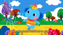 One Elephant Went Out to Play | Mother Goose | Nursery Rhymes | PINKFONG Songs for Childre