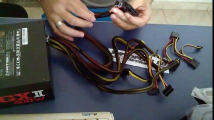 Fonte Cooler Master ATX 400W GX II Power Supply 80 Pus RS-400-ACAA-B1