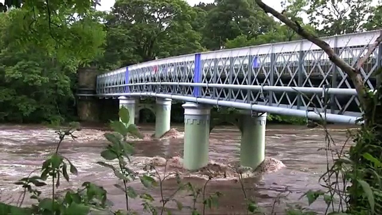 A Rough Edit of River Tees and High Force Waterfall in Flood 28 June new