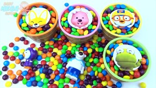 Ice Cream of Cups with Surprise Toys Pororo Collection Inside