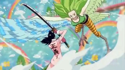 One Piece Zoro Overwhelming Haki save Tashigi