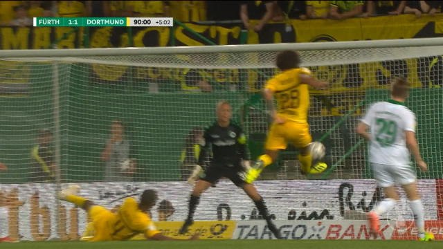 DFB Pokal: Greuther Furth 1-2 Borussia Dortmund (aet)