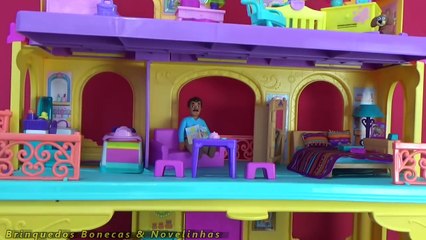 Download Video: Dora Aventureira leva gêmeos twins para brincar tirolesa Polly Pocket Daniel Tigre Peppa P