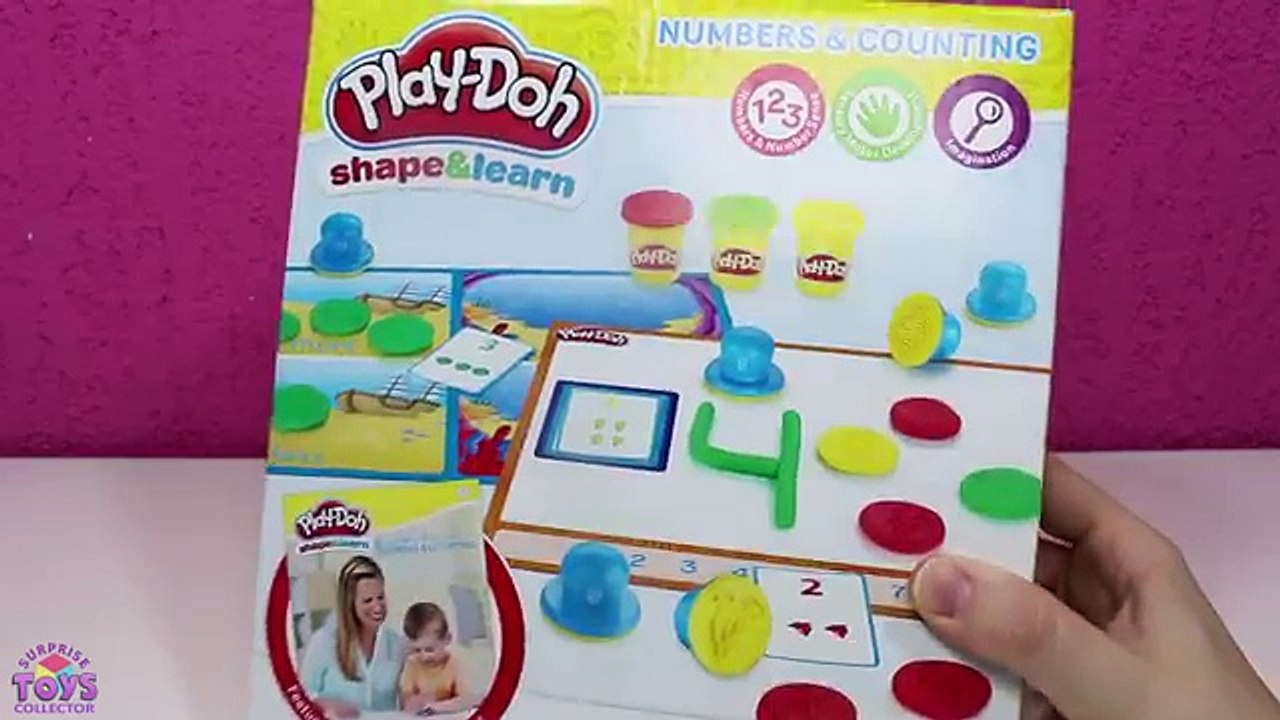 Learn Colors And Numbers Play Doh Shape & Learn ◕ ‿ ◕ Play Doh Learning Videos For Kids