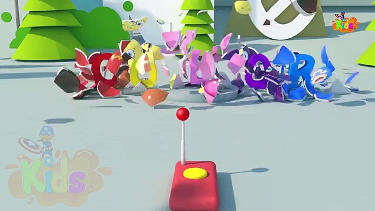 Colors for Children to Learn with Rocket Gumball Machine Learning Colors Videos for Childr