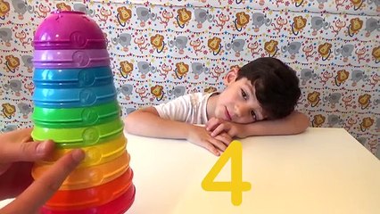 Playing with Stacking Toys from Jason