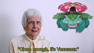 91 Year Old Grandma Guesses Pokemon Names