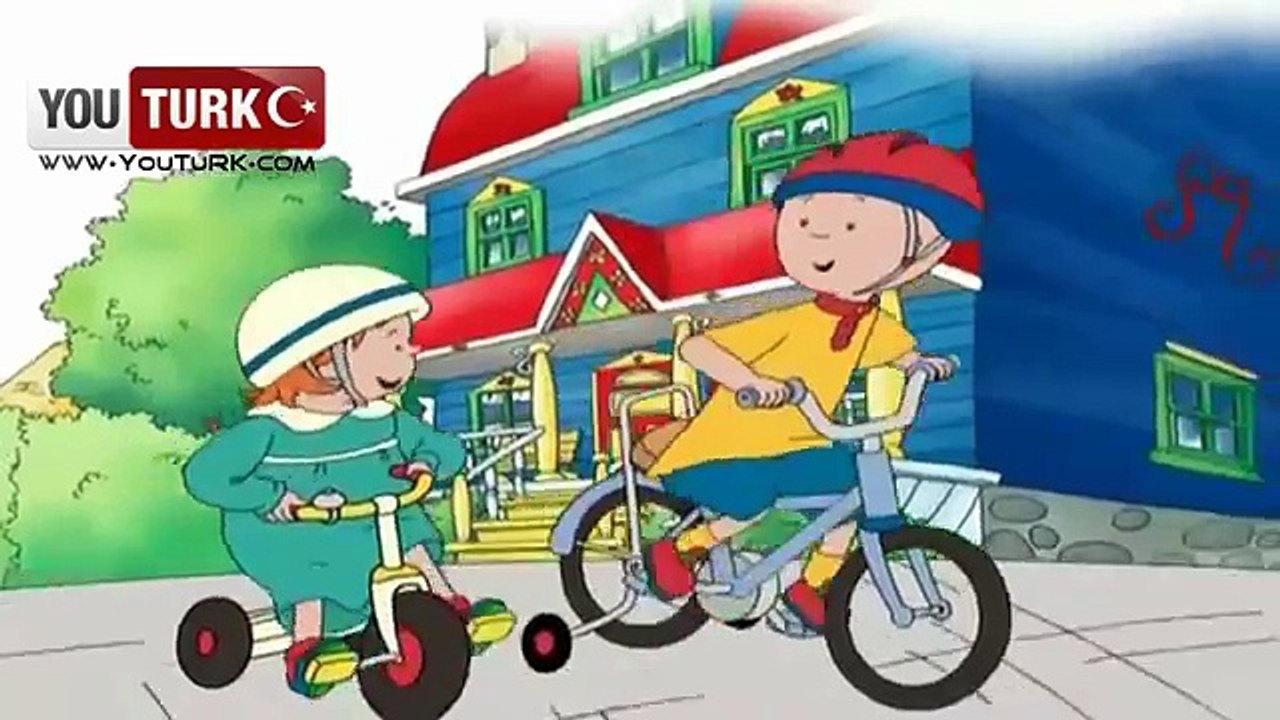 Caillou Türkce Arkakoltukta Yolculuk