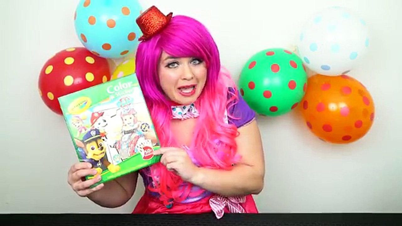 Coloring Rubble PAW Patrol Coloring Book Page Prismacolor Colored Paint Markers | KiMMi TH