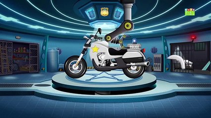 Kids Playtime | Rusty Car Garage | Police SUV | Police Car | Street Vehicles