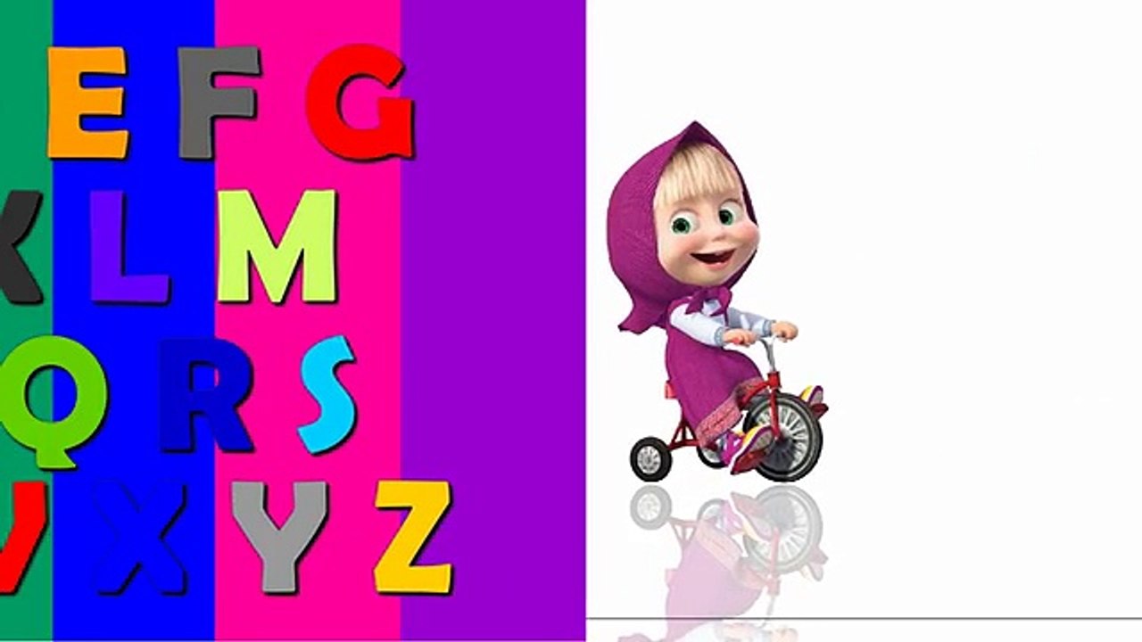 ABC Song Masha and the bear ★ Kids Rhyme ★ @nata devasya