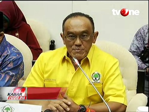 ARB Hadiri Rapat Pleno Fraksi Partai Golkar di Gedung DPR