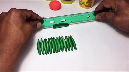Clay watermelon | How to make watermelon with clay | Clay fruits and vegetables |