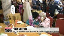 War-separated families meet for first time in over 6 decades at North Korea's Mt. Kumgang