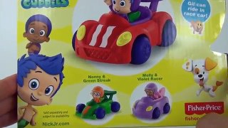 Nickelodeon Bubble Guppies Gil & Red Racer Toy Review, Fisher Price