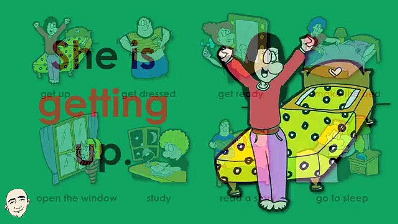 In The Bedroom | Actions | Easy English Conversation Price | ESL/EFL