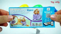 Clay Slime Ice Cream Surprise Cups, Finding Dory, Frozen Elsa, Learn Colors with Kinder Eg