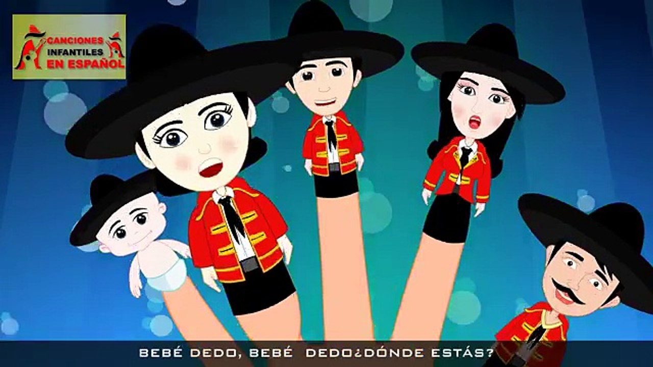 La familia Dedo en español | Spanish Finger family | Canción infantil