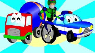 Trucks cartoons for kids. Cars & Trucks construction cartoon for children