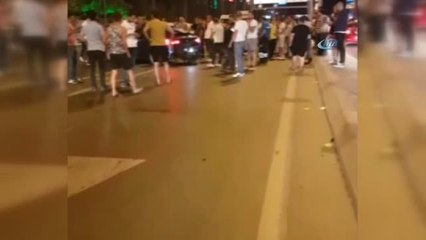 E-5'te Feci Kaza... Taklalar Atan Araçta 1 Kişi Hayatını Kaybetti