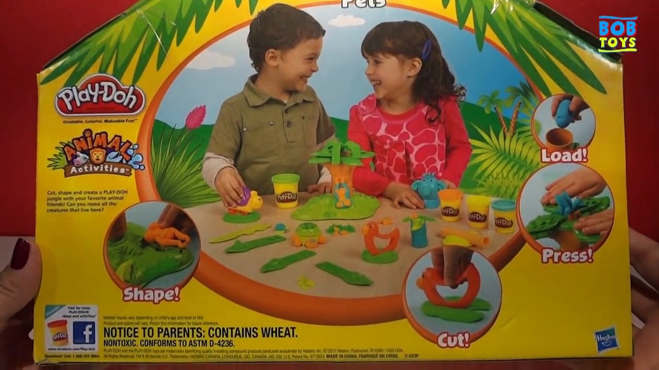 Play Doh Jungle Pets Animal Activities by BobToys
