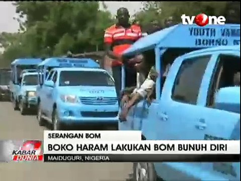 Bom Bunuh Diri Boko Haram Tewaskan 30 Warga Nigeria