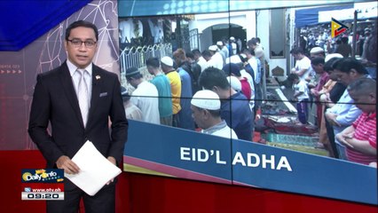 Eid'l Adha, ipinagdiriwang ngayong araw