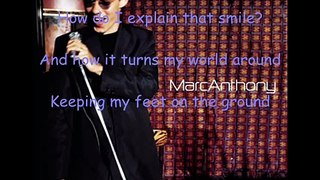 Marc Anthony My Baby You with lyrics