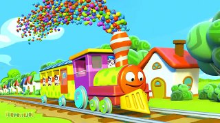 Panda Bo takes the Train to the Circus Animation for Kids