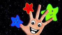 Learn Colors with Star Finger Family Nursery Rhymes for Children by Animated Surprise Eggs