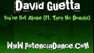 David Guetta Youre Not Alone (Feat. Tara Mc Donald)