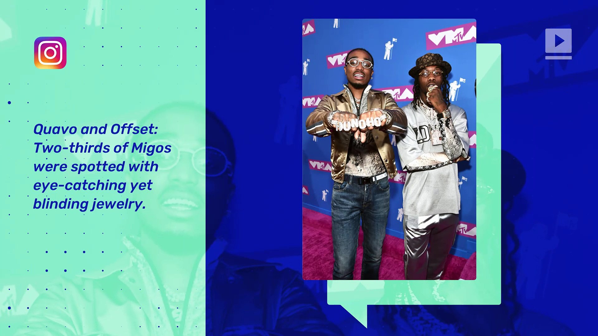 ⁣VMAs Red Carpet Showstoppers